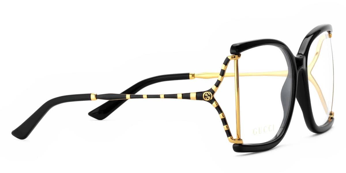  butterfly-shaped eyeglasses from Gucci