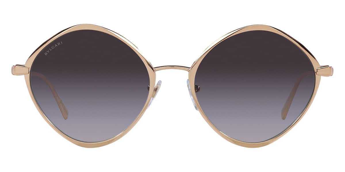 Bvlgari BV6186K 20148G 56 Pink Gold Plated - an incredible frame of glasses that will attract the attention of others