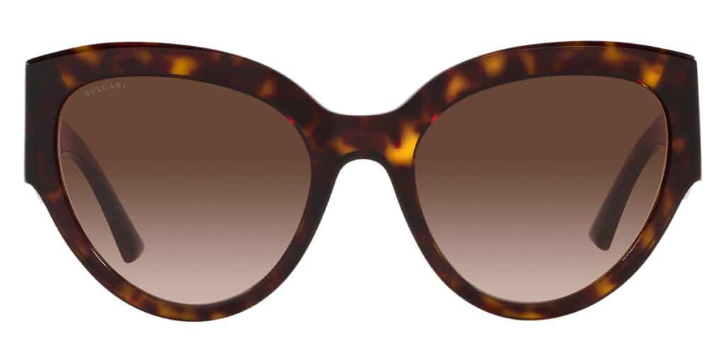 Bvlgari BV8258F 504/13 55 Havana - perfect glasses for going to a party or a walk in the park