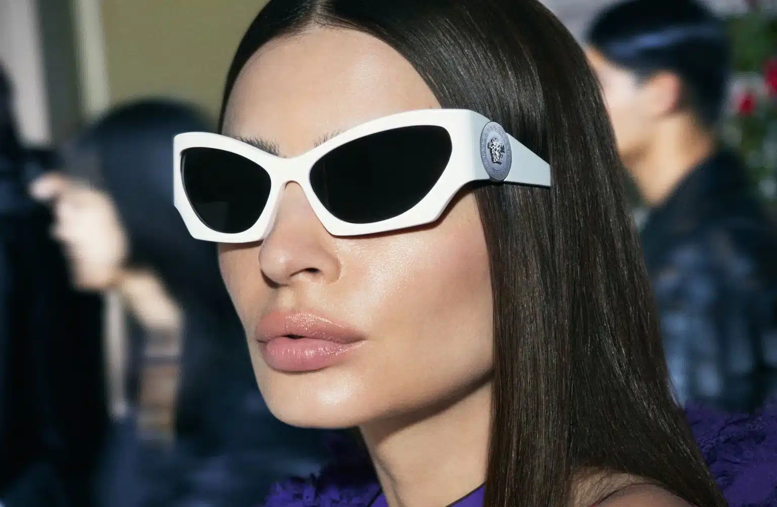 Versace VE 4451 - 541987 Transparent Purple | Sunglasses Woman