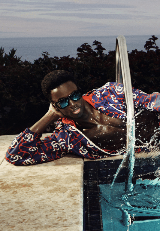 By choosing sunglasses from Gucci's Summer 2023 collection, rest assured that you will maintain a sophisticated appearance even while relaxing by the pool.