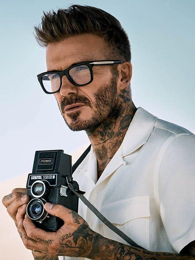 glasses from David Beckham are definitely style and modernity