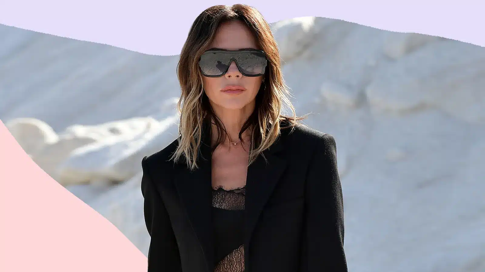 Victoria Beckham is always stylish and modern in every collection of glasses