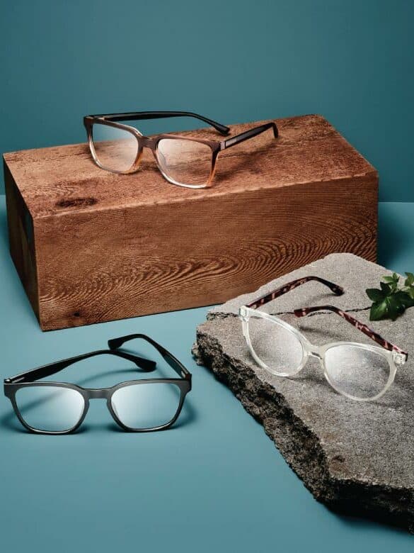 A large number of glasses will allow you to choose the ones that will be perfect for your style