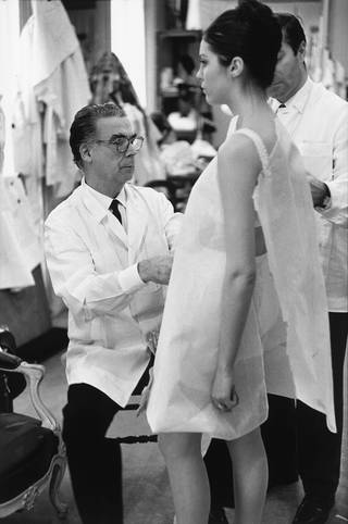 An older Cristóbal Balenciaga perfects his fashion dreams