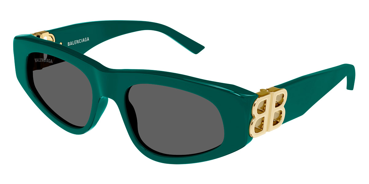 Balenciaga™ Dynasty BB0095S 005 53 - Green/Gold
