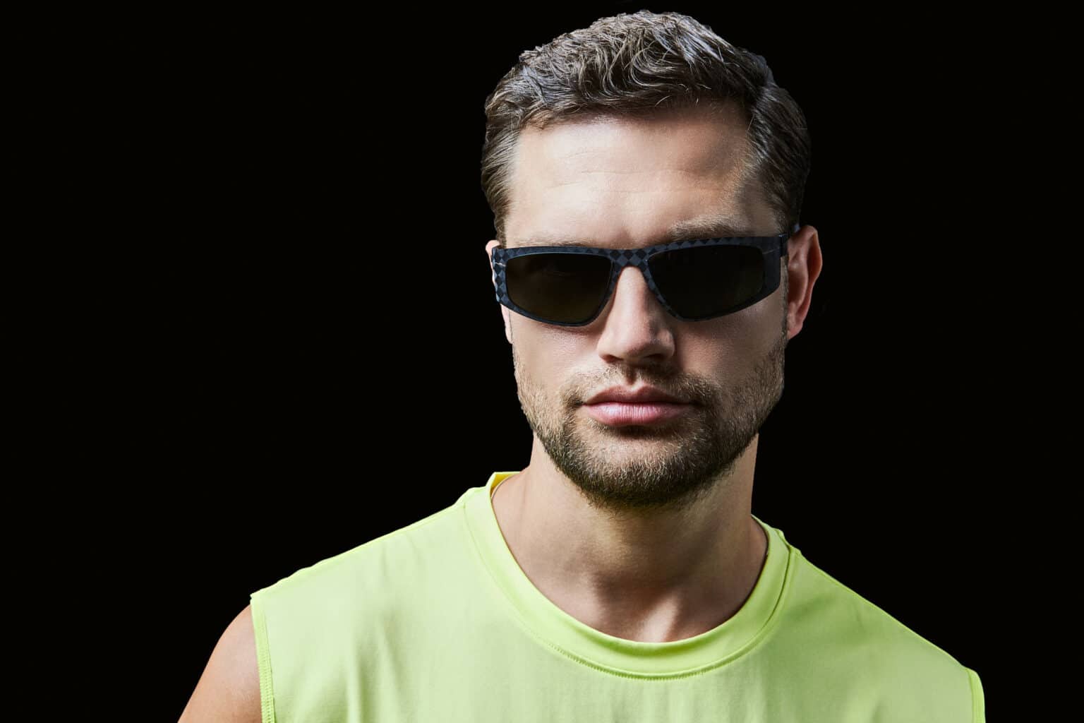 Stylish and modern ic! berlin Flexarbon frame sports glasses that will be comfortable even during heavy physical activities