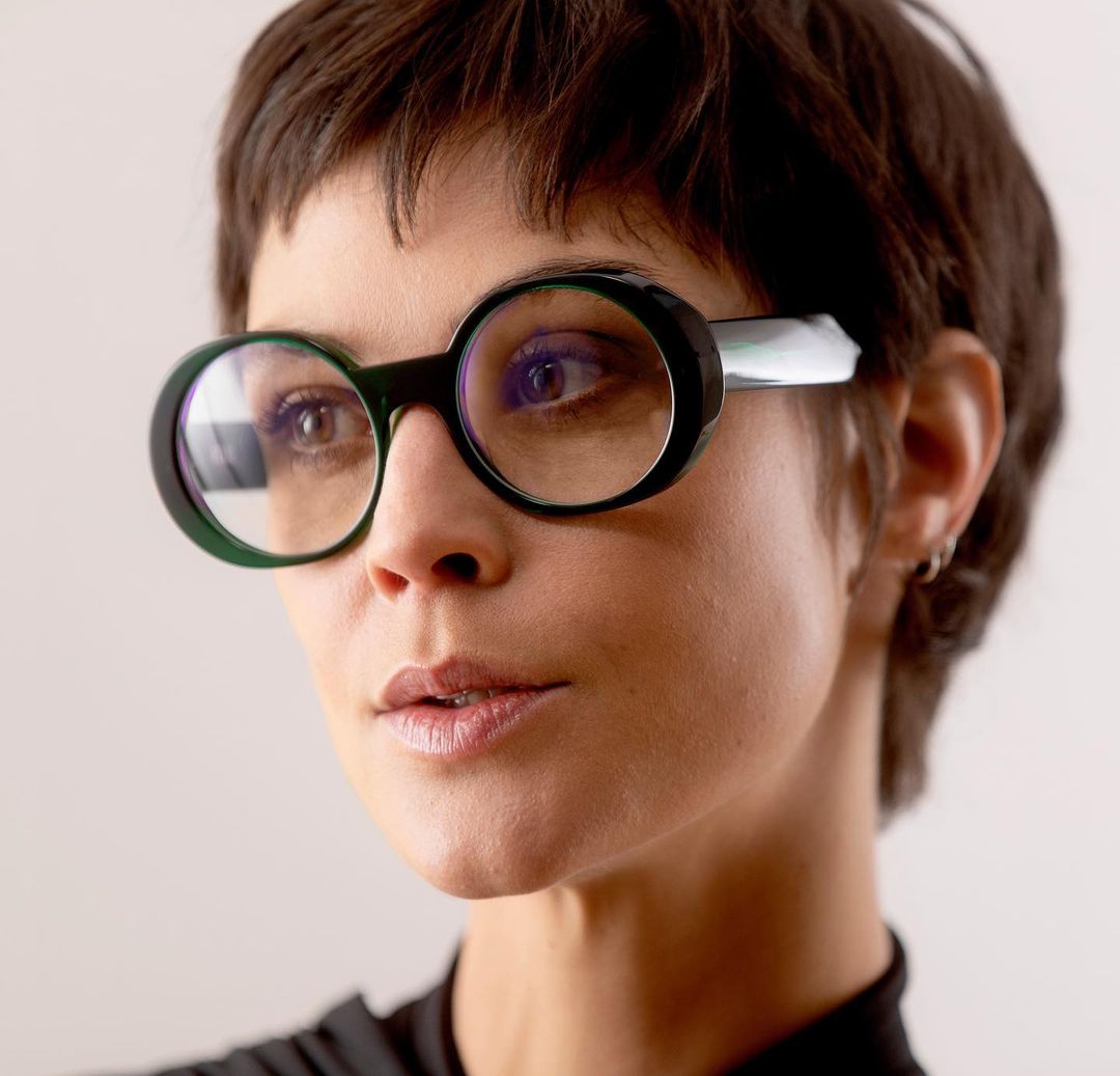 Black women's glasses from the collection Avantgarde Henau