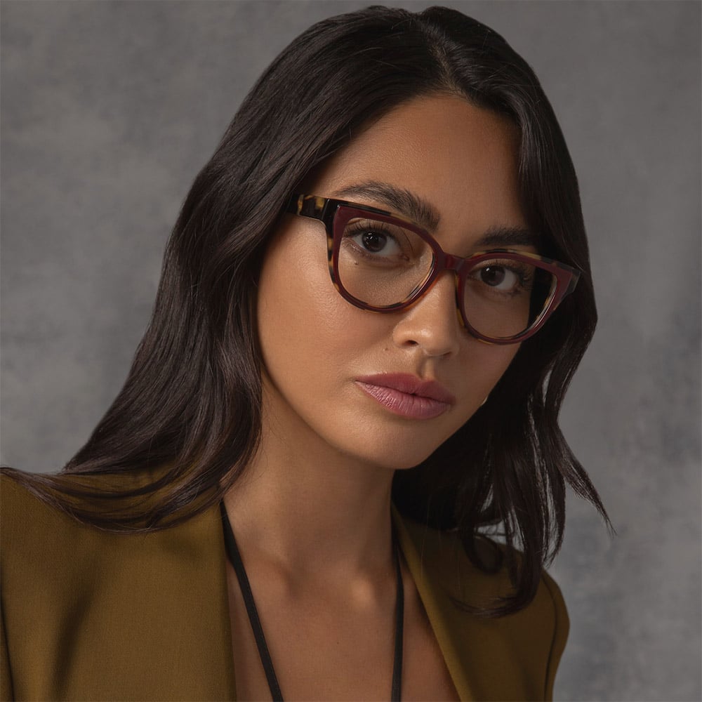 Women's stylish glasses for solemn holidays and everyday days - Barton Perreira Welch Lady Luck
