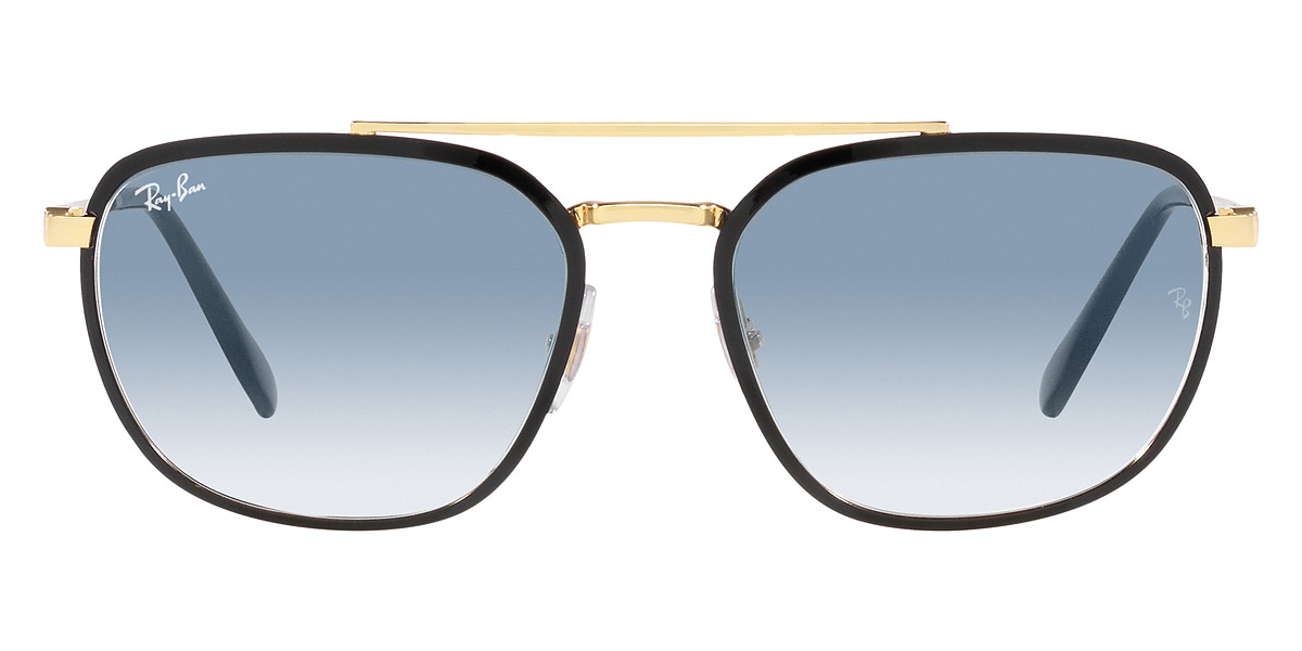 Ray-Ban™ RB3708 90003F 56 - Black on Gold
