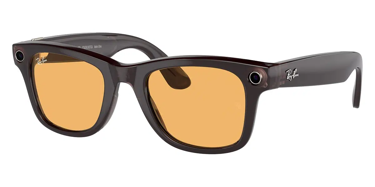 Ray-Ban™ Meta Wayfarer RW4006 675385 50 - Shiny Rebel Black