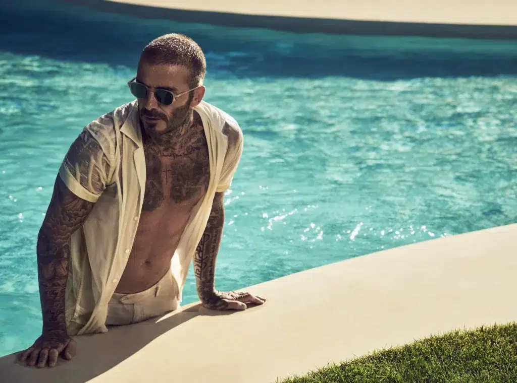 David Beckham and his new Spring/Summer 2024 eyewear collection