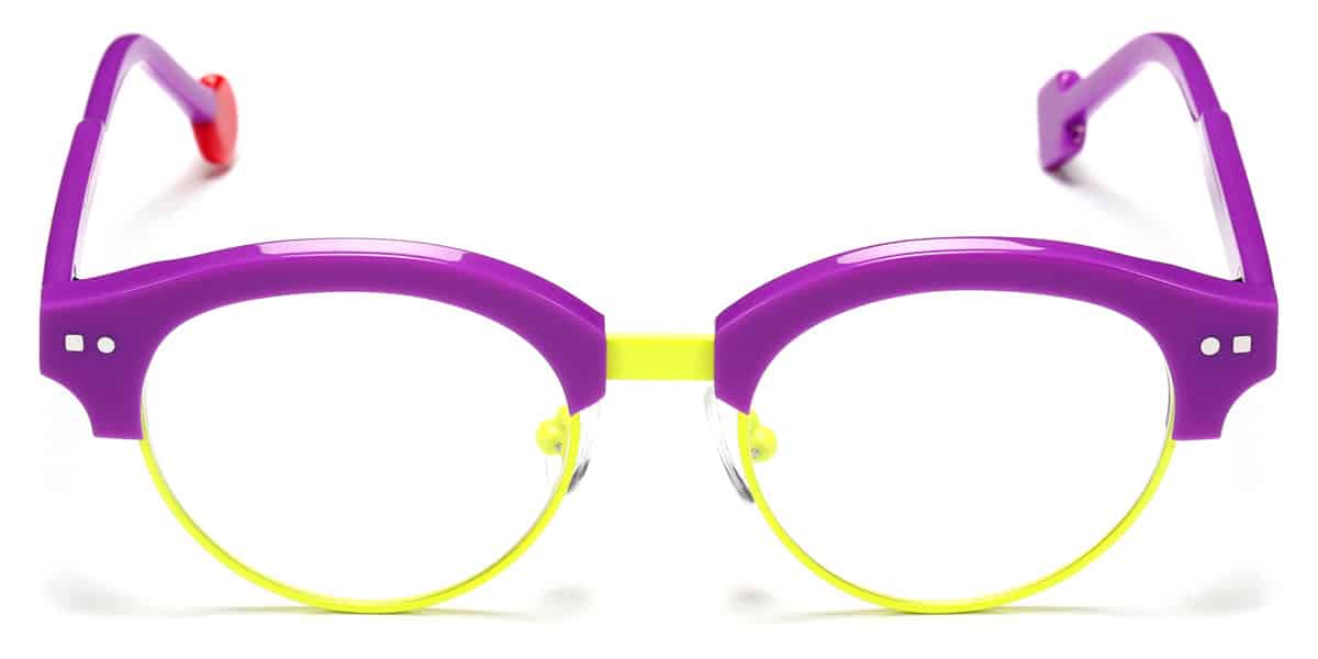 Sabine Be™ Mini Be Master Pantos 591 45 - Shiny Purple/Neon Yellow Satin

