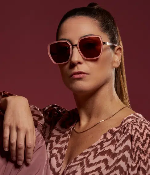 Ic! Berlin Zoe S. Shiny Copper/Rose Matte - 2