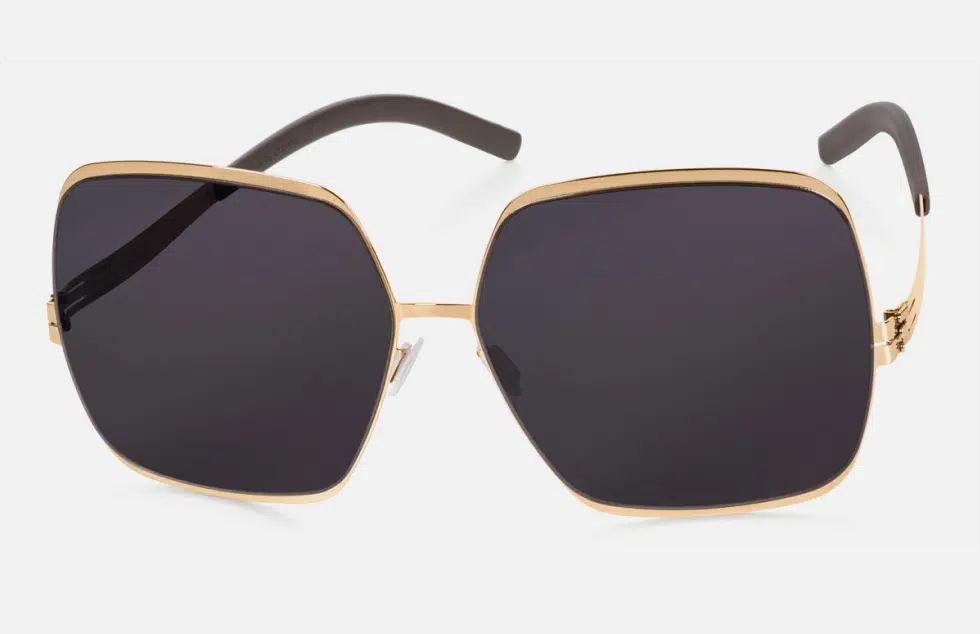Ic! Berlin Angelina T. Rosé-Gold Sunglasses