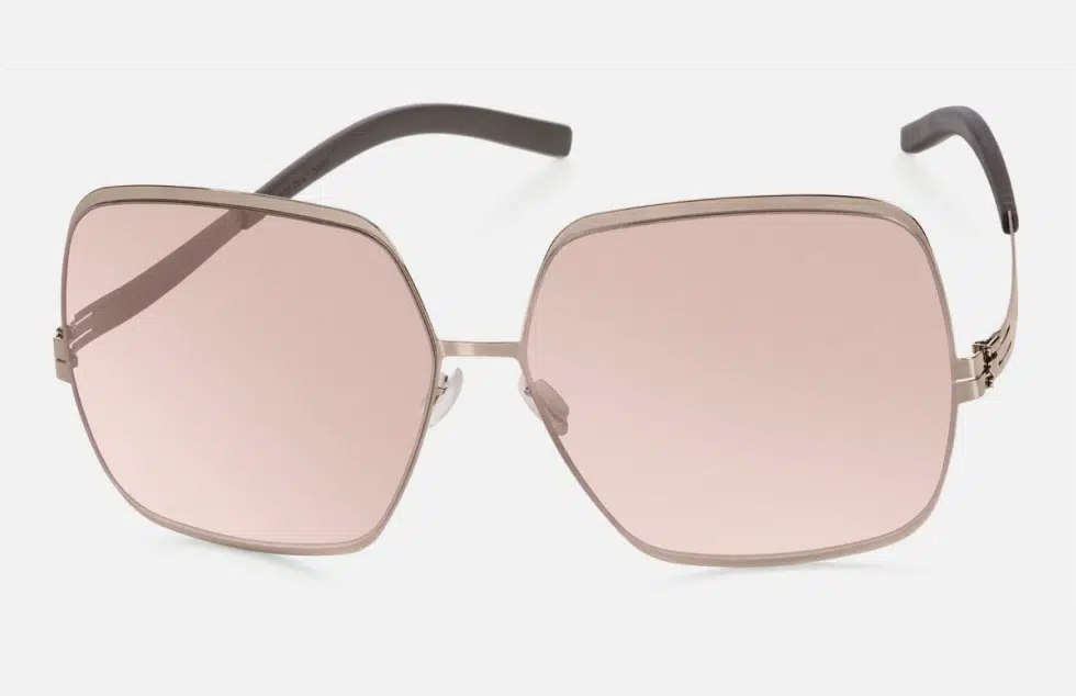 Ic! Berlin Angelina T. Shiny Bronze Sunglasses