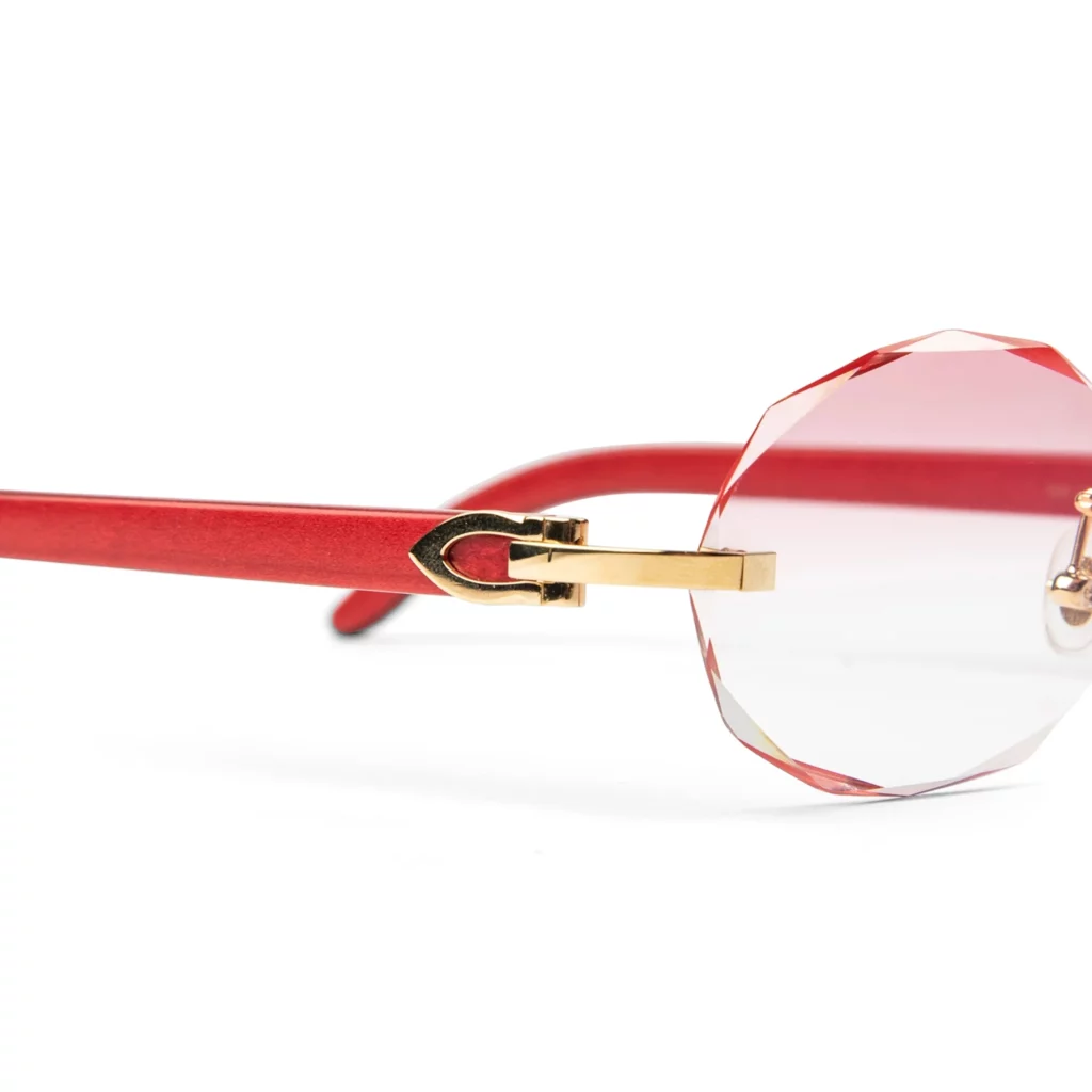 Cartier custom rimless sunglasses