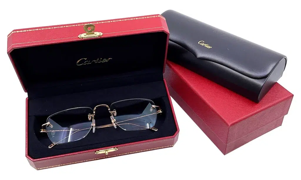 $11 000 Cartier™ CT0379O eyeglasses in original box