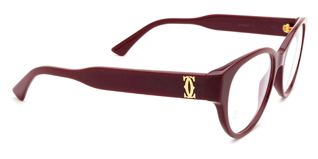 red CT0315O Cartier C Décor eyeglasses