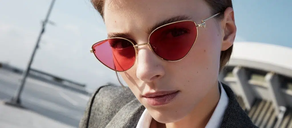 Cartier red glasses for women