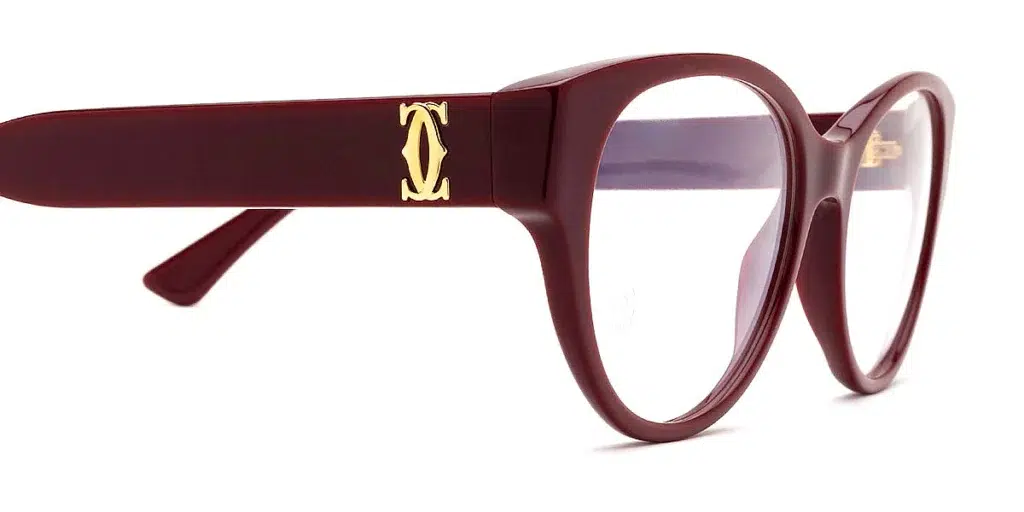 red CT0315O 003 Cartier C Décor eyeglasses