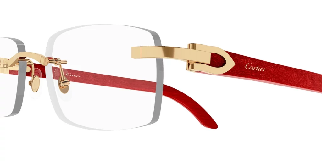 red CT0052O Cartier Décor C eyeglasses