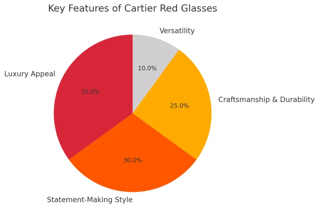Key Features of Cartier Red Glasses