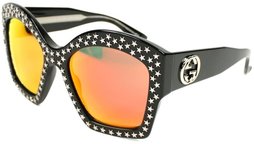 gucci shades black stars