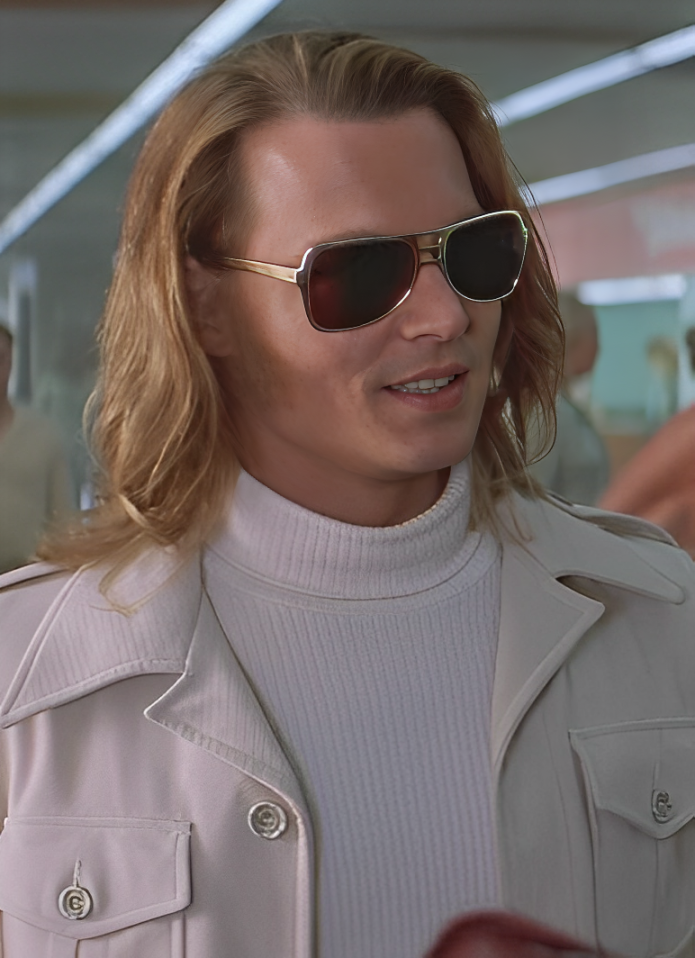 depp aviator shades
