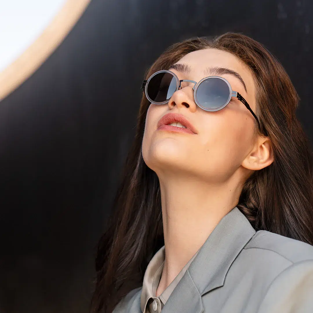 bent sunglasses