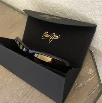 Maui Jim sunglasses in case