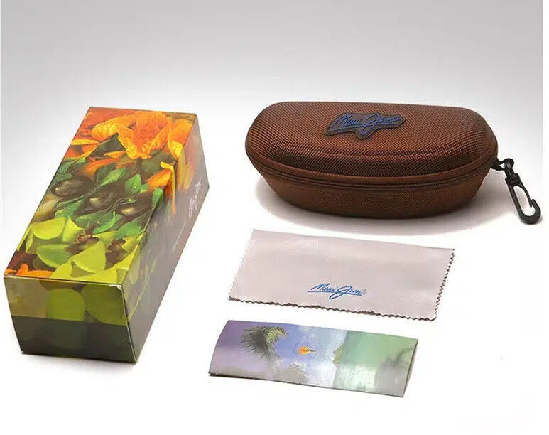 Maui Jim case and box