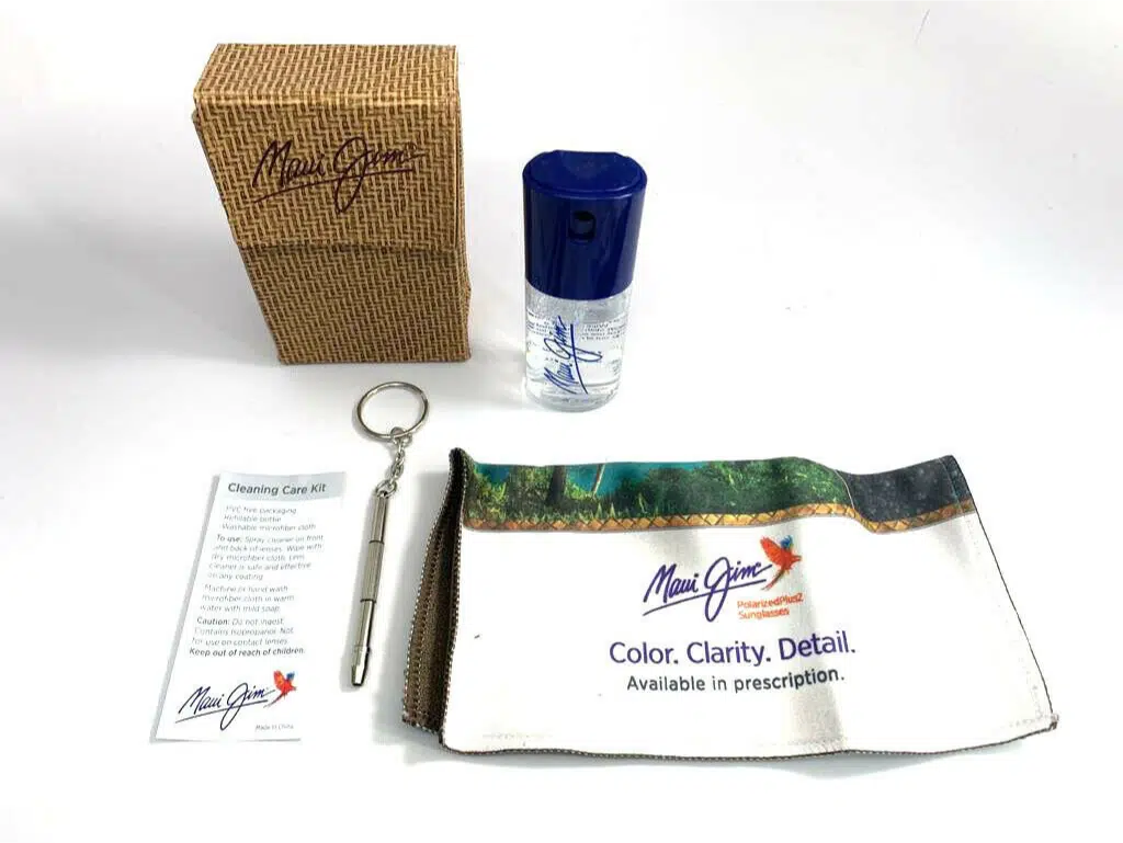 Maui Jim cleaning care kit