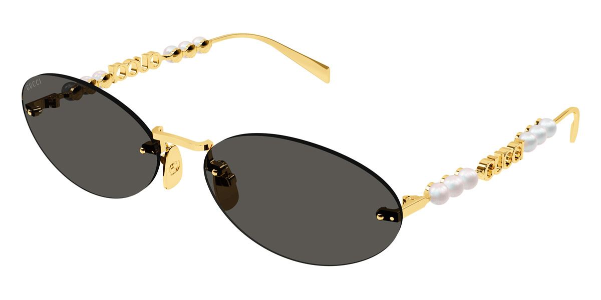gucci gold frame 2025
