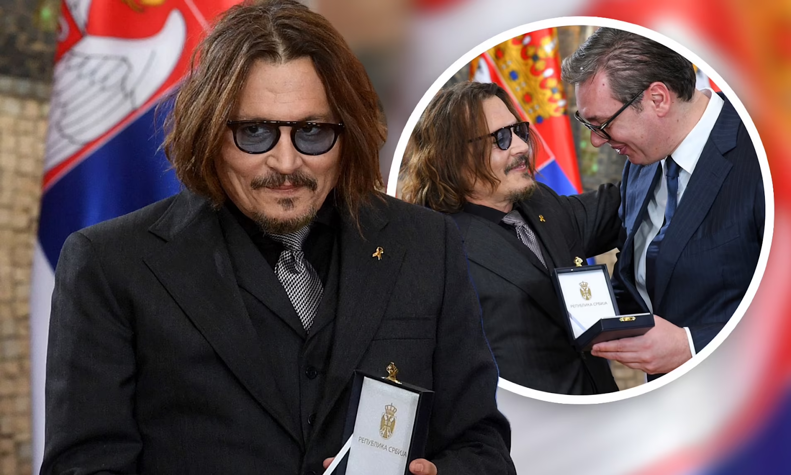 depp sunglasses boss black frame