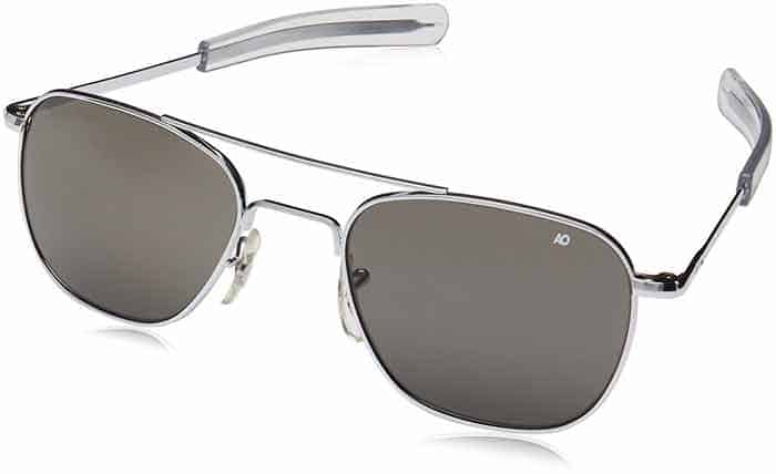 aviator sunglasses silver