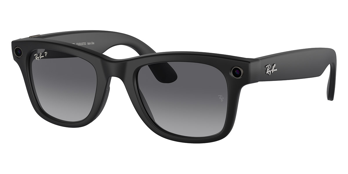 Ray-Ban smart glasses matte black
