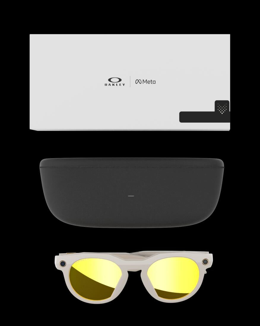 META HSTN Oakley frame, case and box
