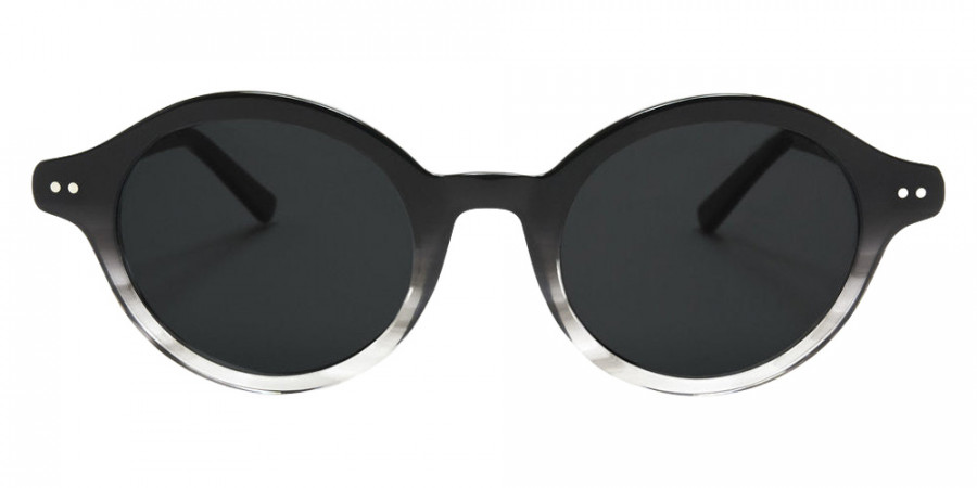Henry sunglasses shiny black smoke fade