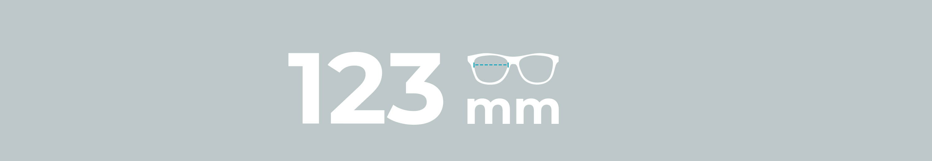 Lens Size: 123mm Glasses