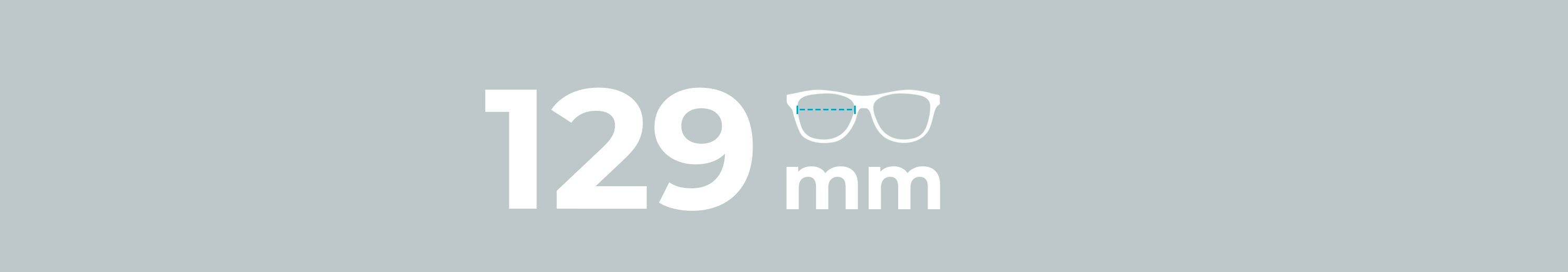 Lens Size: 129mm Glasses