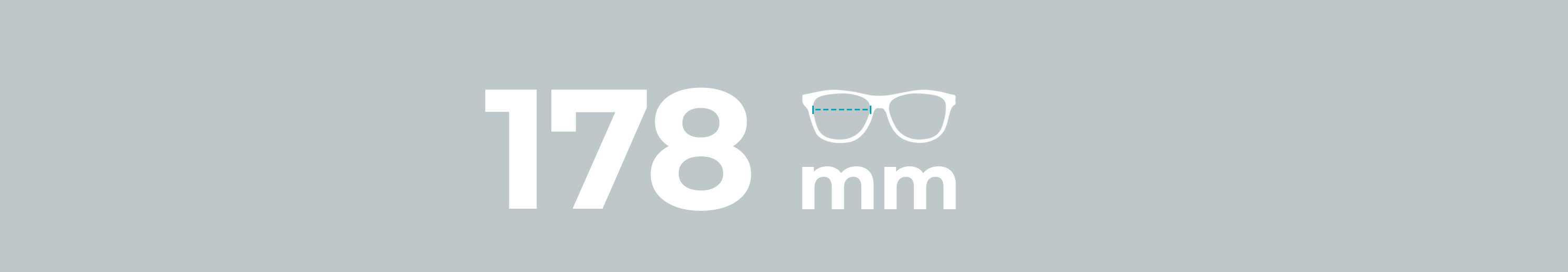 Lens Size: 178mm Glasses