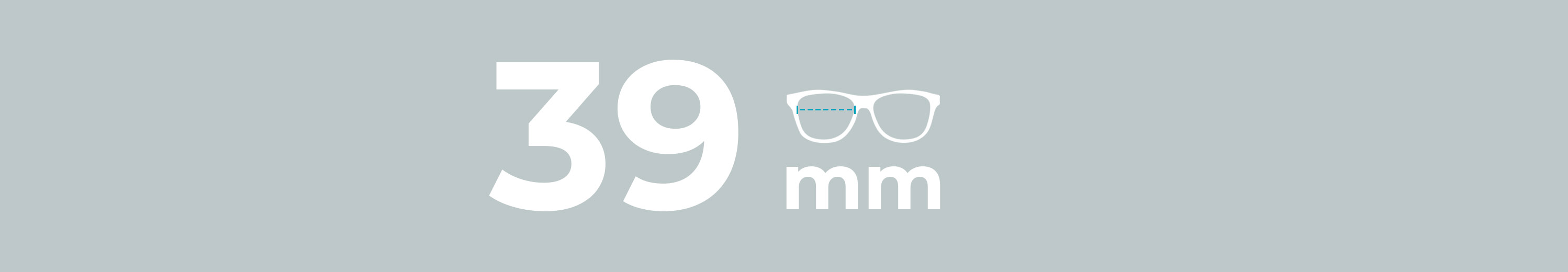 Lens Size: 39mm Glasses