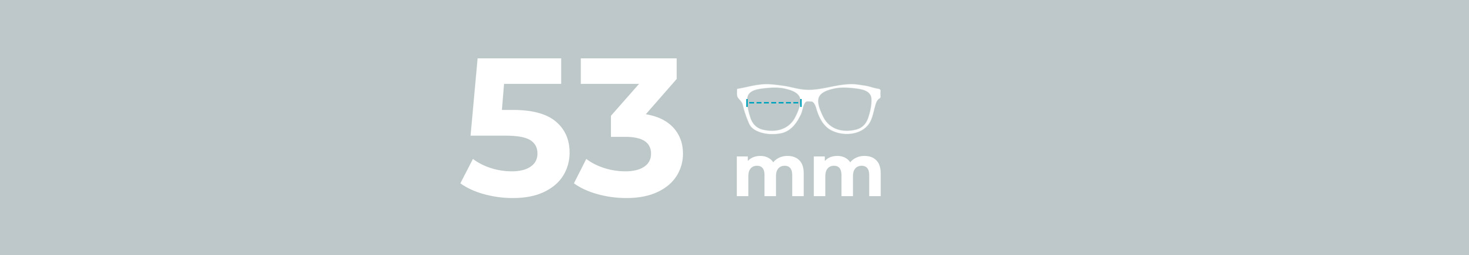 Lens Size: 53mm Glasses