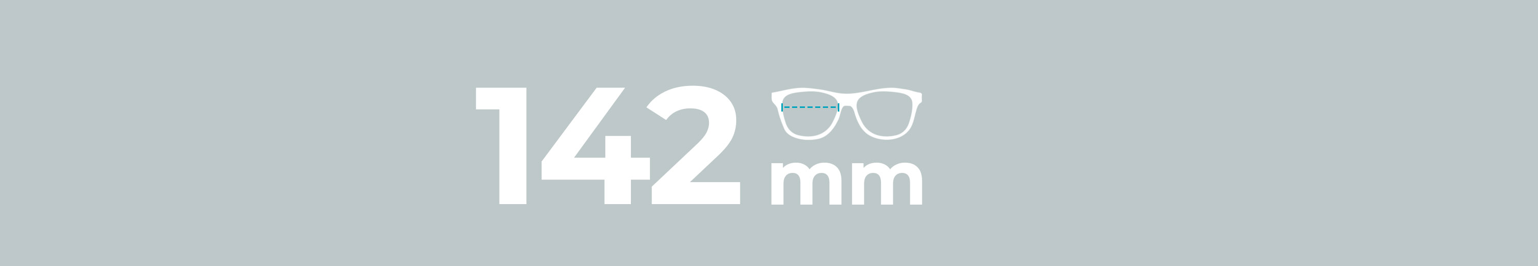 Lens Size: 142mm Glasses