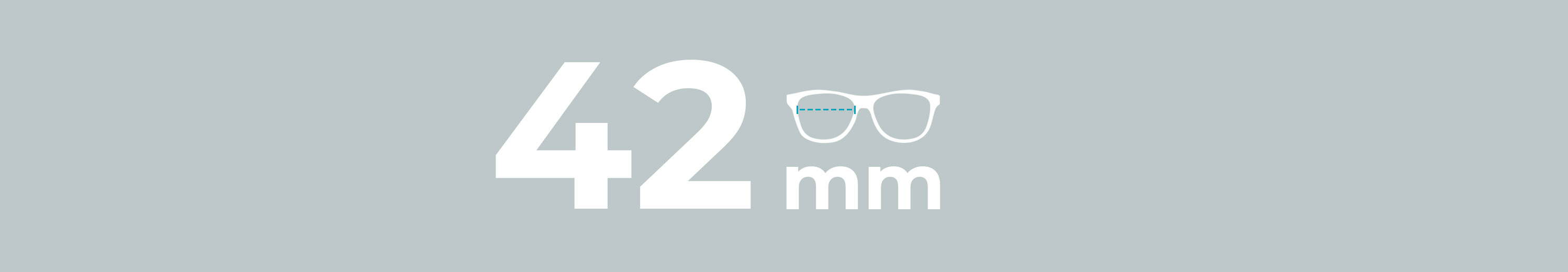 Lens Size: 42mm Glasses