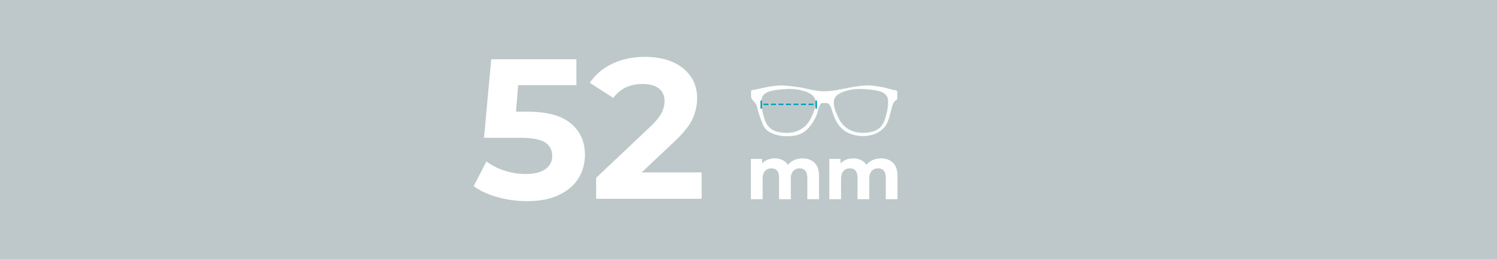 Lens Size: 52mm Glasses