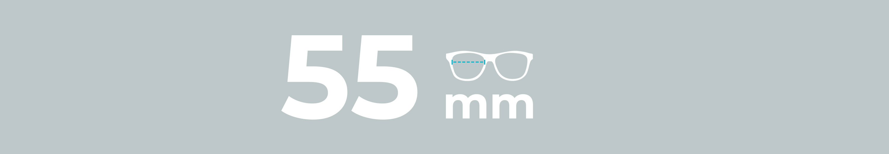 Lens Size: 55mm Glasses