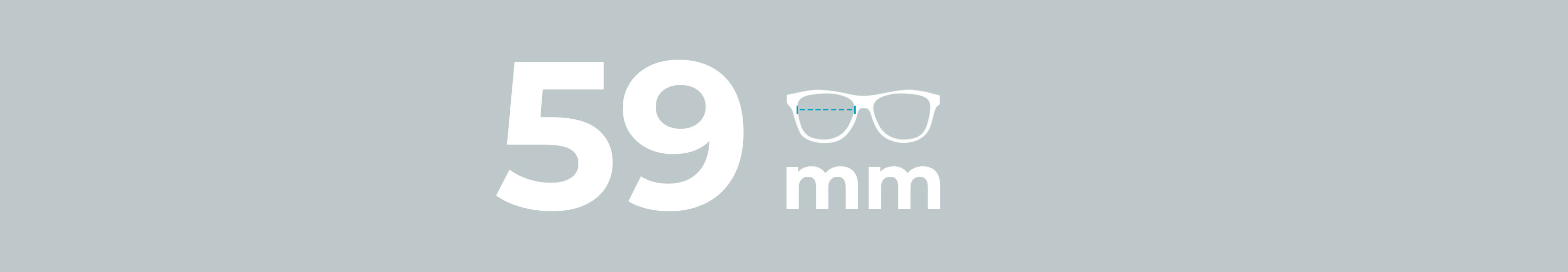 Lens Size: 59mm Glasses