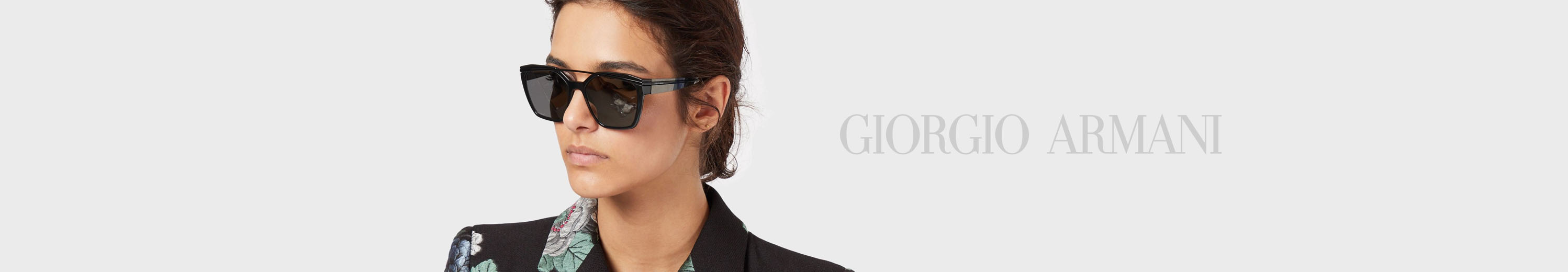 Giorgio Armani Irregular Sunglasses